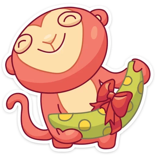 🎁 Стикер «Monkey Gibby» для Telegram