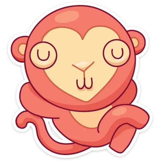 😴 Стикер «Monkey Gibby» для Telegram