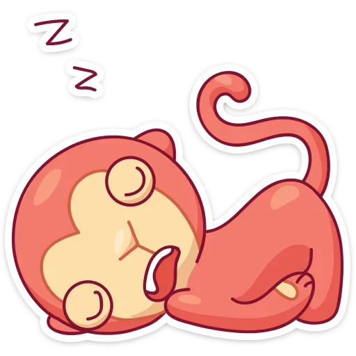 😴 Стикер «Monkey Gibby» для Telegram
