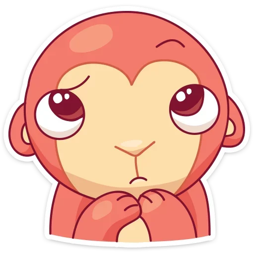 🥺 Стикер «Monkey Gibby» для Telegram