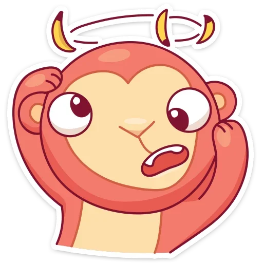 🤯 Стикер «Monkey Gibby» для Telegram