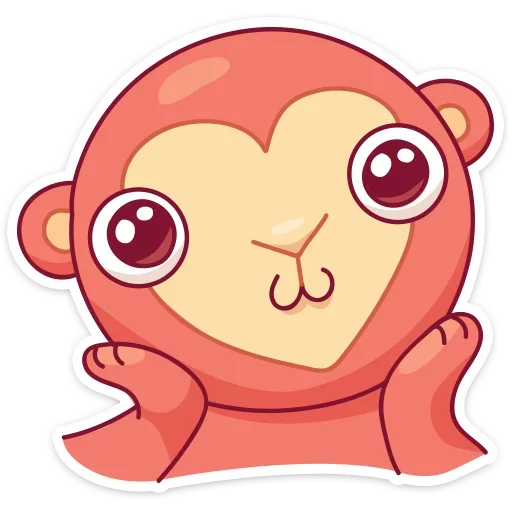 🤩 Стикер «Monkey Gibby» для Telegram