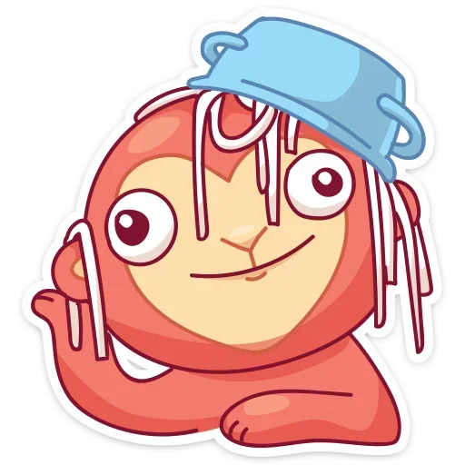 👂 Стикер «Monkey Gibby» для Telegram