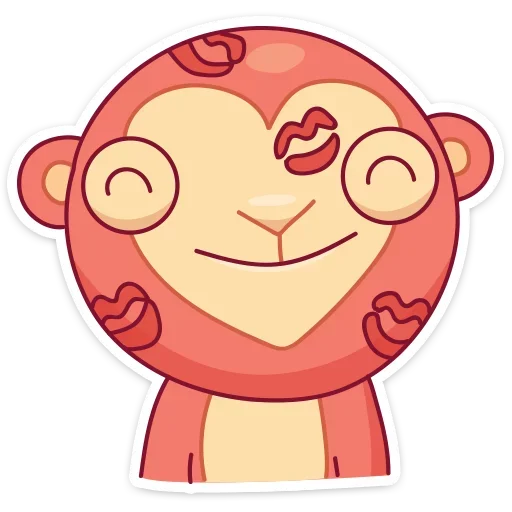 🥰 Стикер «Monkey Gibby» для Telegram