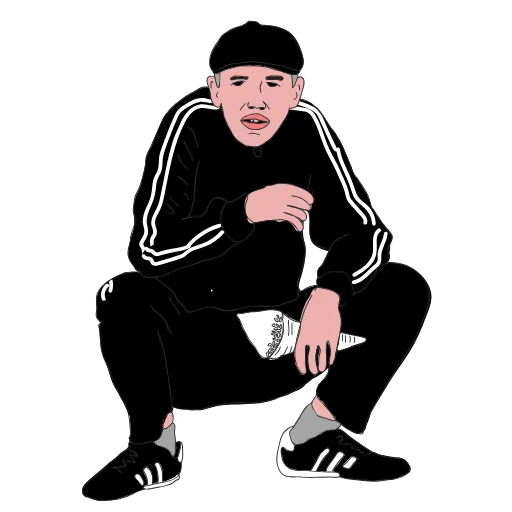 😎 Стикер «GIF» для Telegram