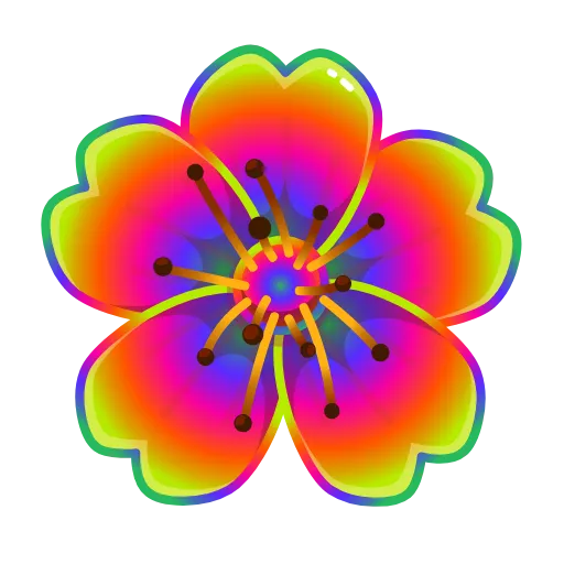 🌸 Стикер «Sakura Flower» для Telegram