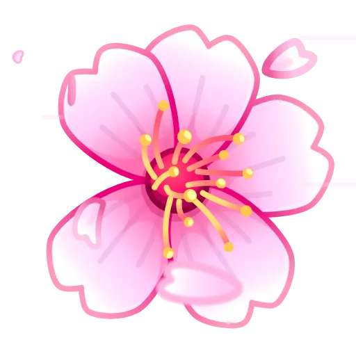 🌸 Стикер «Sakura Flower» для Telegram