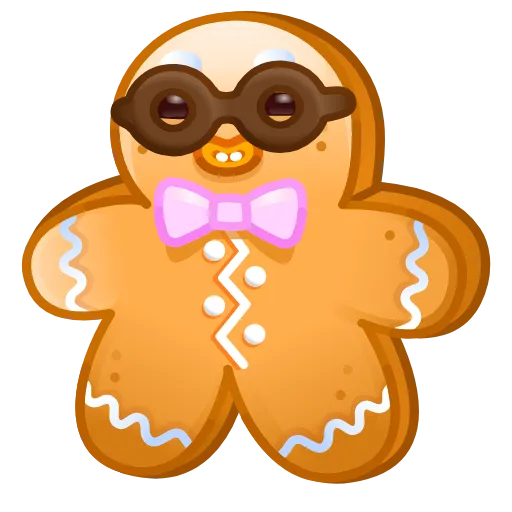 🎁 Эмодзи «Ginger Cookie» для Telegram