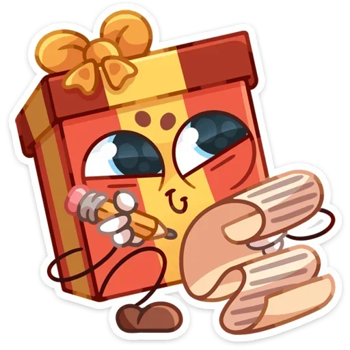 📜 Стикер «Гифти без надписей» для Telegram