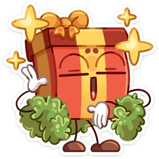 😌 Стикер «Гифти без надписей» для Telegram