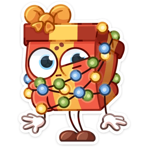 🎄 Стикер «Гифти» для Telegram
