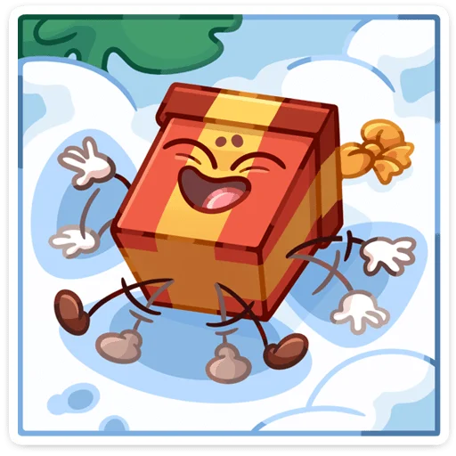 ❄ Стикер «Гифти» для Telegram