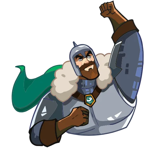 🥳 Эмодзи «Giga Богатырь» для Telegram