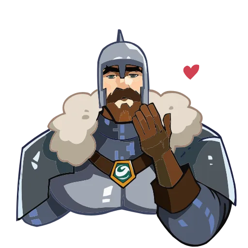 😘 Эмодзи «Giga Богатырь» для Telegram