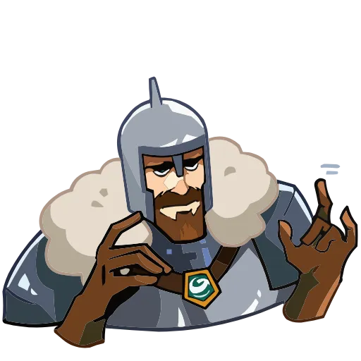 🐎 Эмодзи «Giga Богатырь» для Telegram