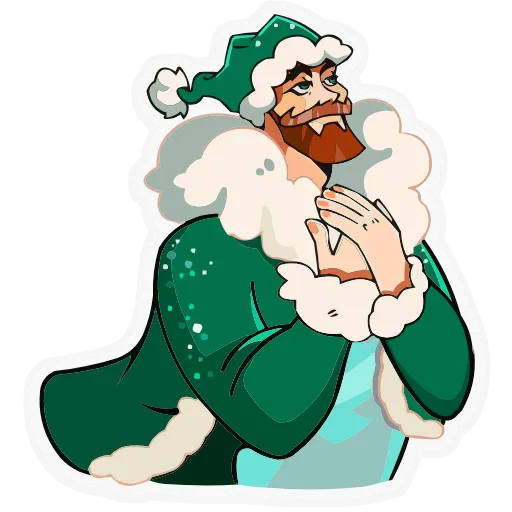 🎅 Эмодзи «ГигаДед Мороз» для Telegram