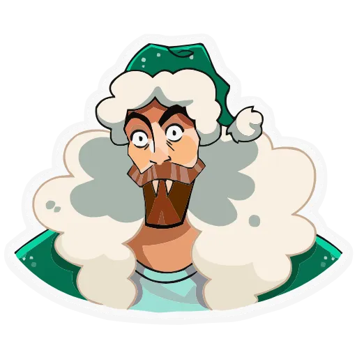 🎅 Эмодзи «ГигаДед Мороз» для Telegram