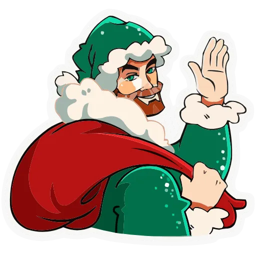 🎅 Эмодзи «ГигаДед Мороз» для Telegram