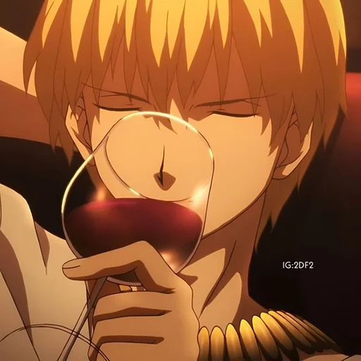 🍷 Стикер «The origin of wine / The epic of Gilgamesh» для Telegram