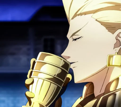 🍷 Стикер «The origin of wine / The epic of Gilgamesh» для Telegram