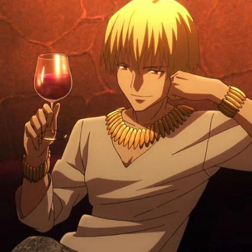 🍷 Стикер «The origin of wine / The epic of Gilgamesh» для Telegram