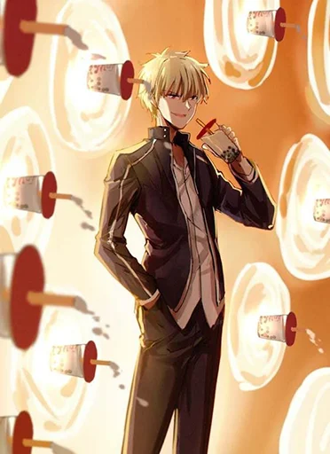 🥤 Стикер «The origin of wine / The epic of Gilgamesh» для Telegram