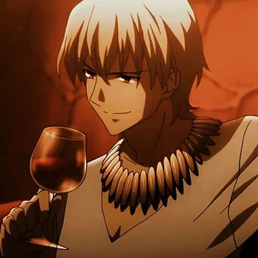 🍷 Стикер «The origin of wine / The epic of Gilgamesh» для Telegram