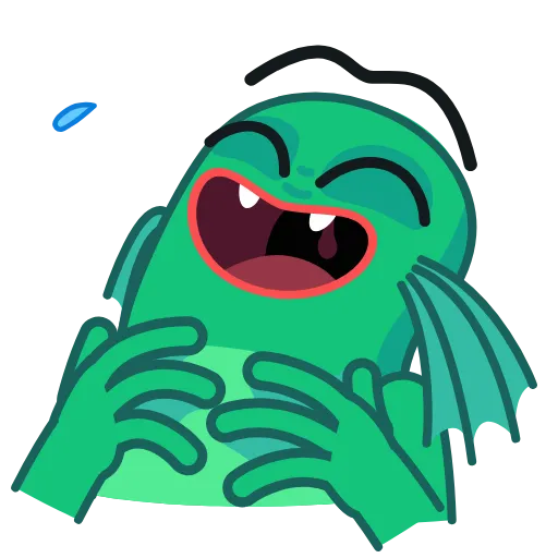 Стикерпак Creature для Telegram — скачать
