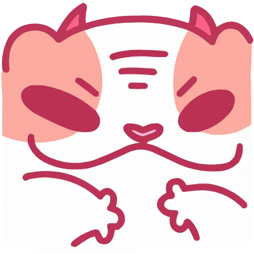 😈 Эмодзи «Набор эмоджи с котиком Рыжиком из ВК в качестве» для Telegram