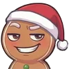 😎 Эмодзи «Gingerbread» для Telegram