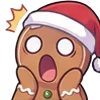 😱 Эмодзи «Gingerbread» для Telegram