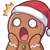 😱 Эмодзи «Gingerbread» для Telegram