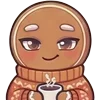 ☕️ Эмодзи «Gingerbread» для Telegram