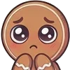 🥹 Эмодзи «Gingerbread» для Telegram