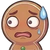 😳 Эмодзи «Gingerbread» для Telegram