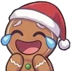 😅 Эмодзи «Gingerbread» для Telegram