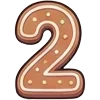 2️⃣ Эмодзи «Gingerbread» для Telegram