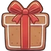 🎁 Эмодзи «Gingerbread» для Telegram