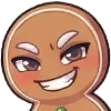 😈 Эмодзи «Gingerbread» для Telegram