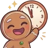 🎉 Эмодзи «Gingerbread» для Telegram