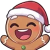 Эмодзи Gingerbread для Telegram — скачать