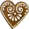 🫥 Эмодзи «Gingerbread cookies - пряничные эмодзи» для Telegram