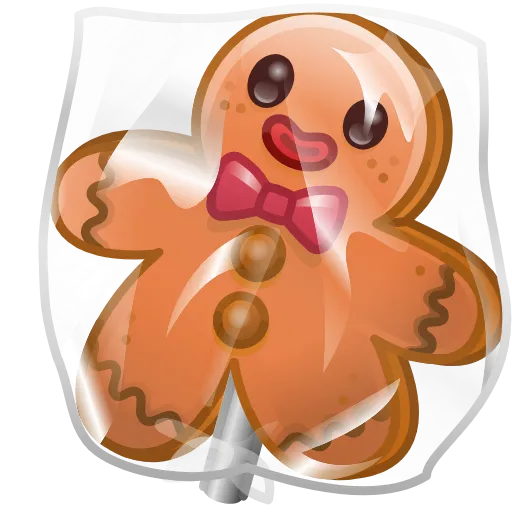 💎 Стикер «Ginger Cookie» для Telegram