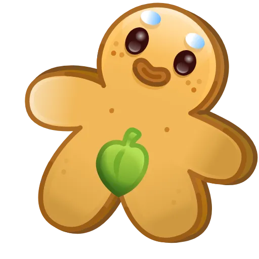 Стикерпак Ginger Cookie для Telegram — скачать