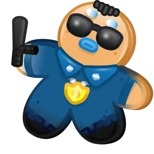 💎 Стикер «Ginger Cookie» для Telegram