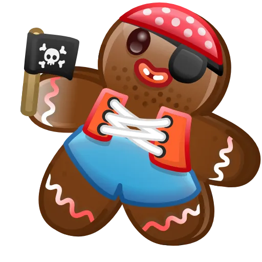 💎 Стикер «Ginger Cookie» для Telegram