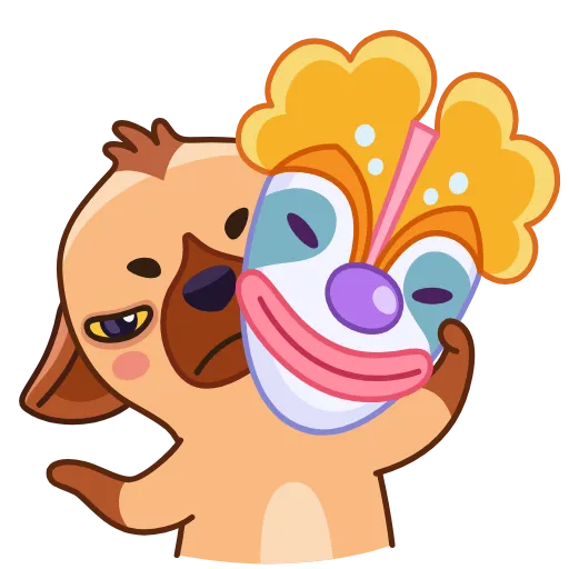 🤡 Эмодзи «Гиена Гинни» для Telegram