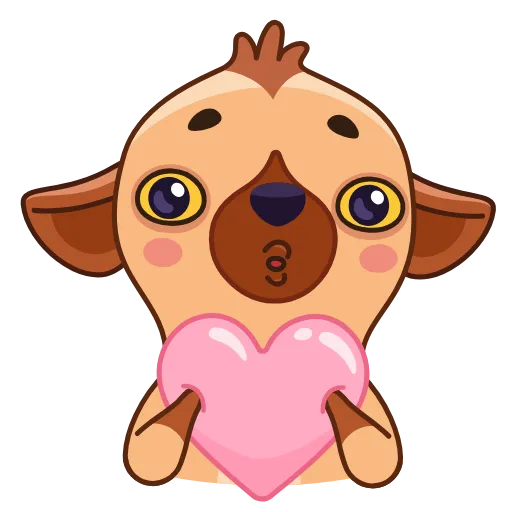 😘 Эмодзи «Гиена Гинни» для Telegram