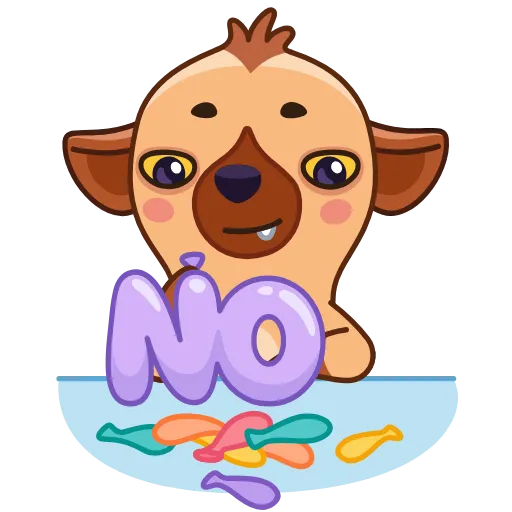 🙅‍♂️ Эмодзи «Гиена Гинни» для Telegram