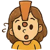 ❗️ Эмодзи «девочка Маша» для Telegram